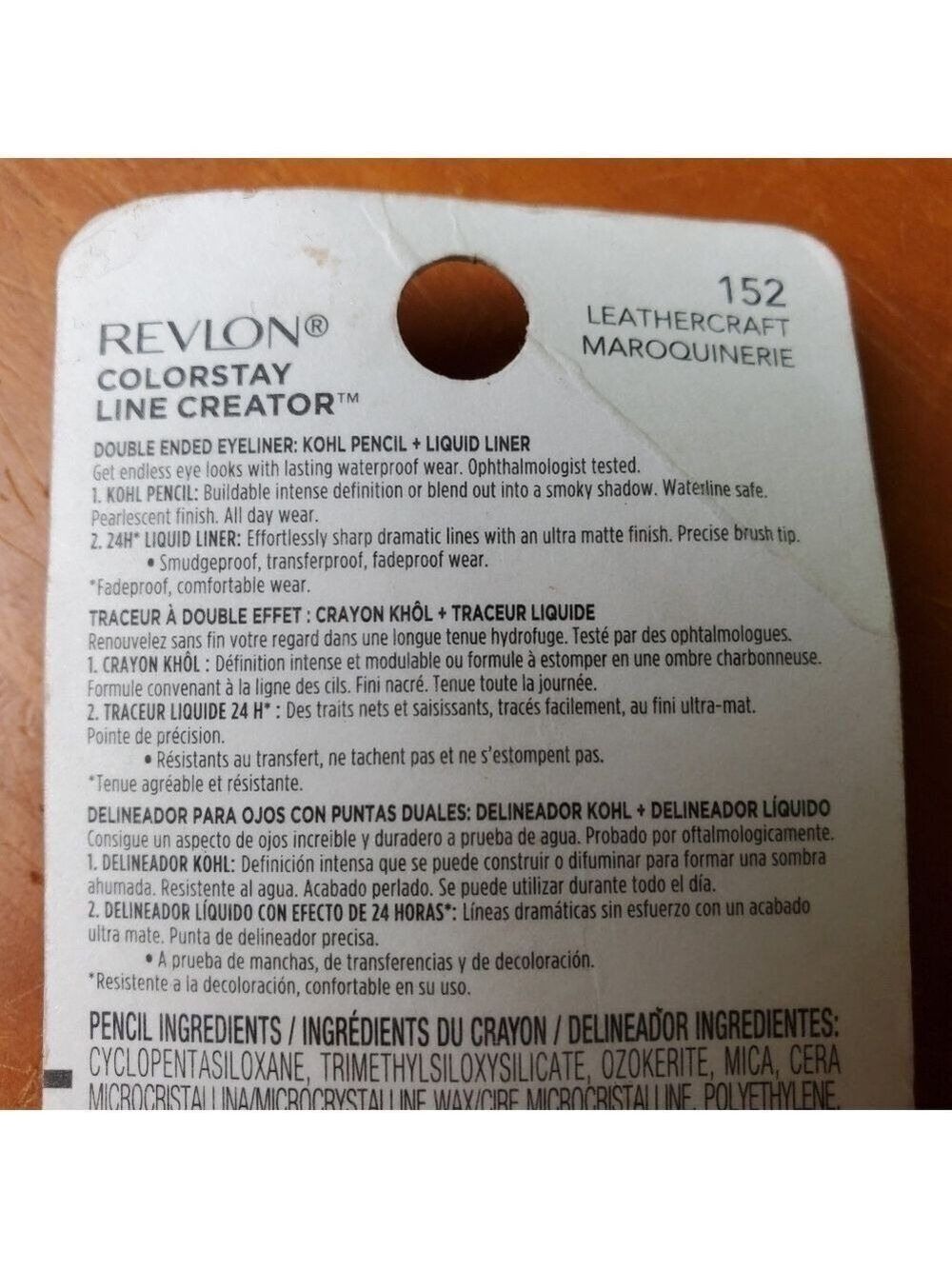 Revlon Colorstay Line Creator, Double Ended Eyeliner 152, Leathercraft - Picture 5 of 5